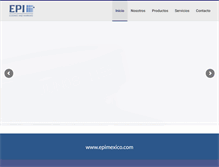 Tablet Screenshot of epimexico.com